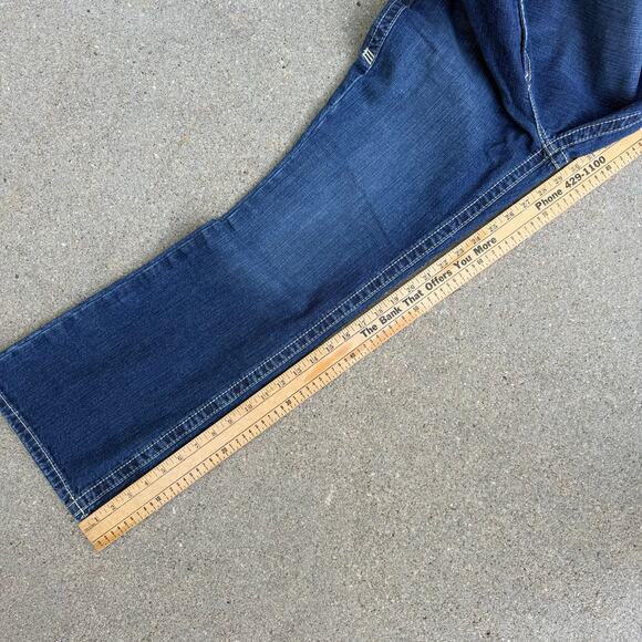 Ariat FR DuraStretch Basic Boot Cut Blue Jeans 31S Style 10016176 - Picture 9 of 9